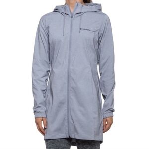 Columbia "Pine Orchard" Long Softshell Lightweight Jacket Grey | Women's Size S